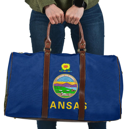 Travel Bag Flag Of Kansas Travel Bag