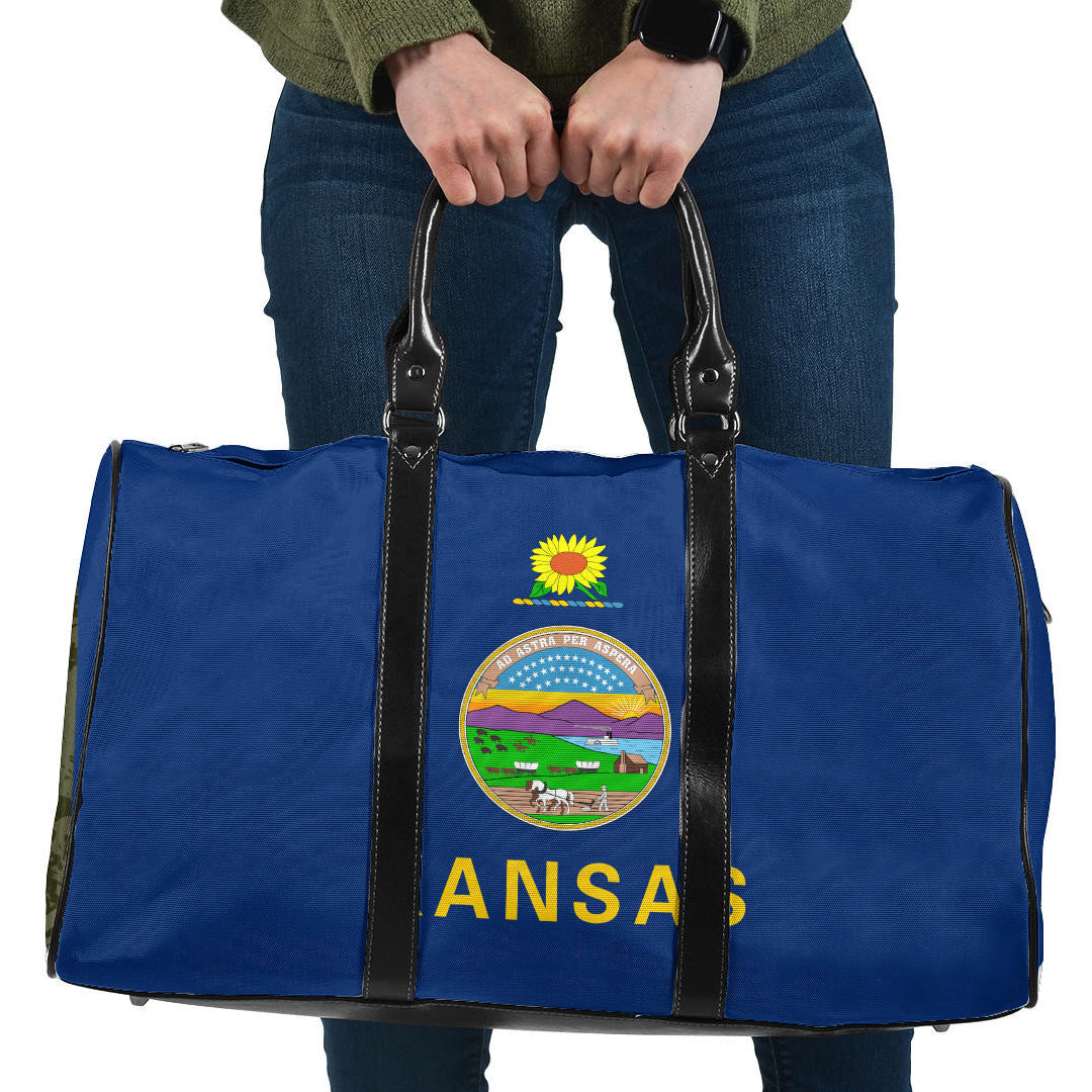 Travel Bag Flag Of Kansas Travel Bag