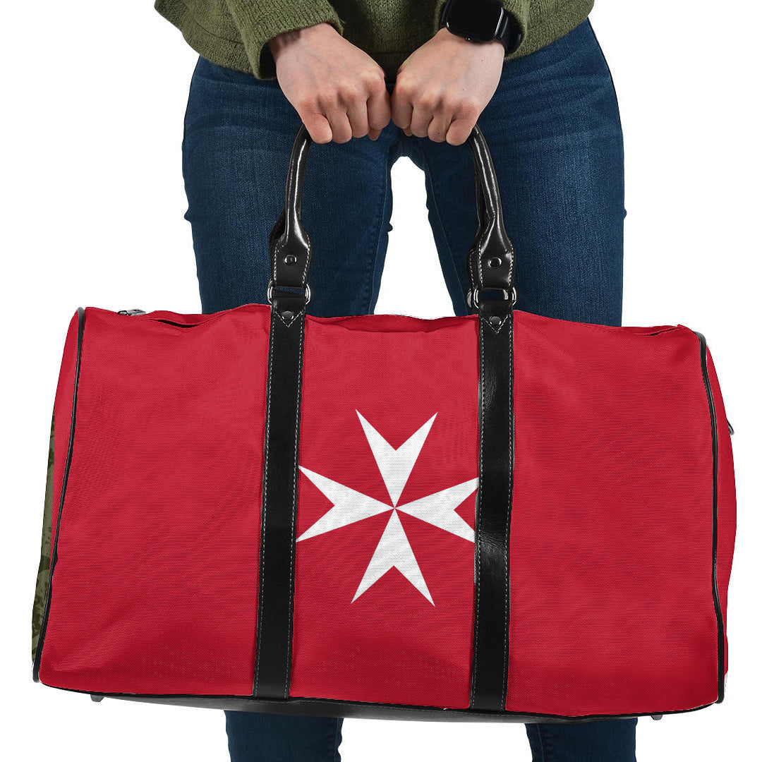 Travel Bag Flag of Malta Maltese Cross Travel Bag