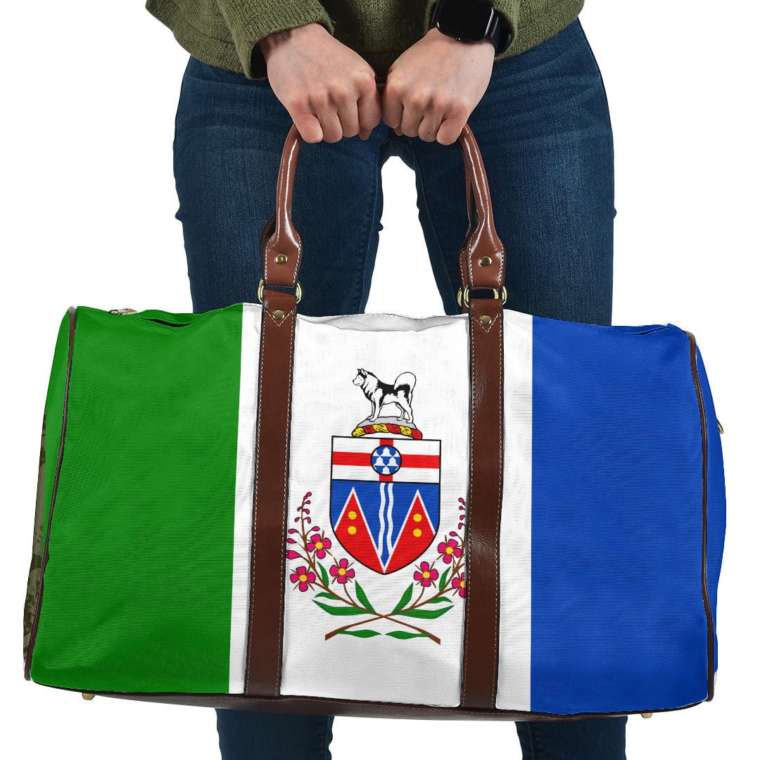 Travel Bag Canada Flag Of Yukon Travel Bag