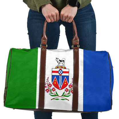 Travel Bag Canada Flag Of Yukon Travel Bag