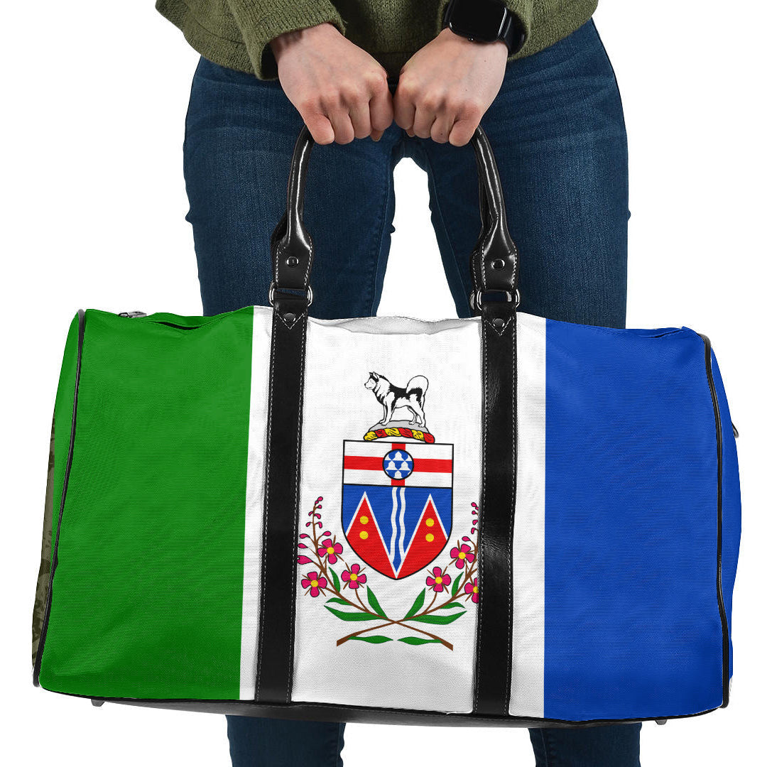 Travel Bag Canada Flag Of Yukon Travel Bag