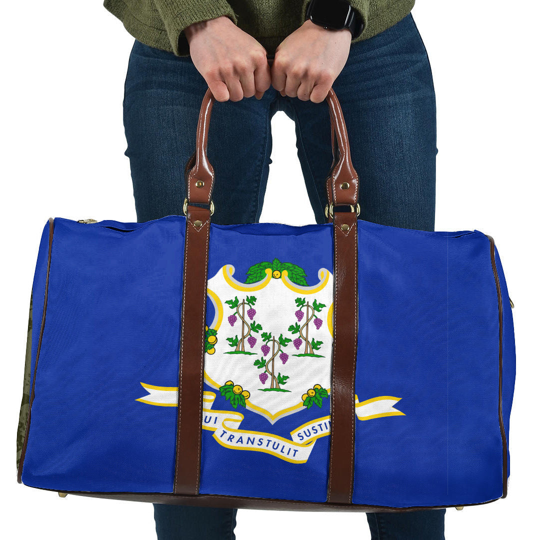 Travel Bag Flag of Connecticut Travel Bag