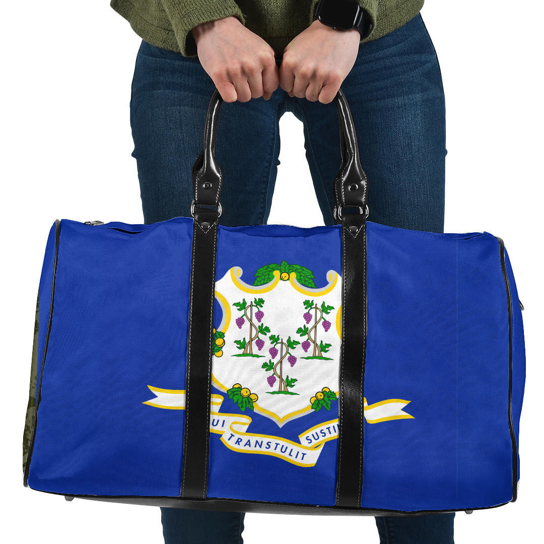 Travel Bag Flag of Connecticut Travel Bag