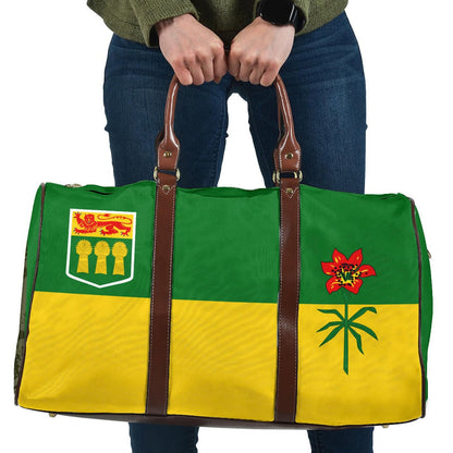 Travel Bag Canada Flag Of Saskatchewan Travel Bag