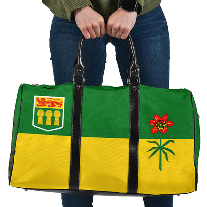 Travel Bag Canada Flag Of Saskatchewan Travel Bag