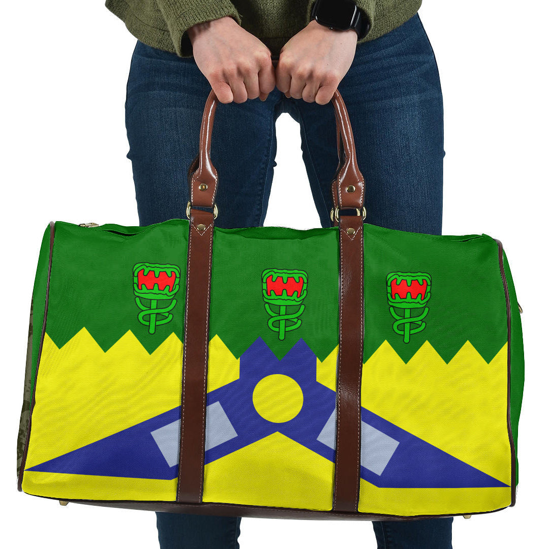 Travel Bag Australia Flag Of Launceston Tasmania Travel Bag