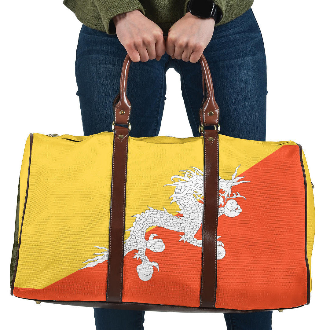 Travel Bag Flag of Bhutan Travel Bag