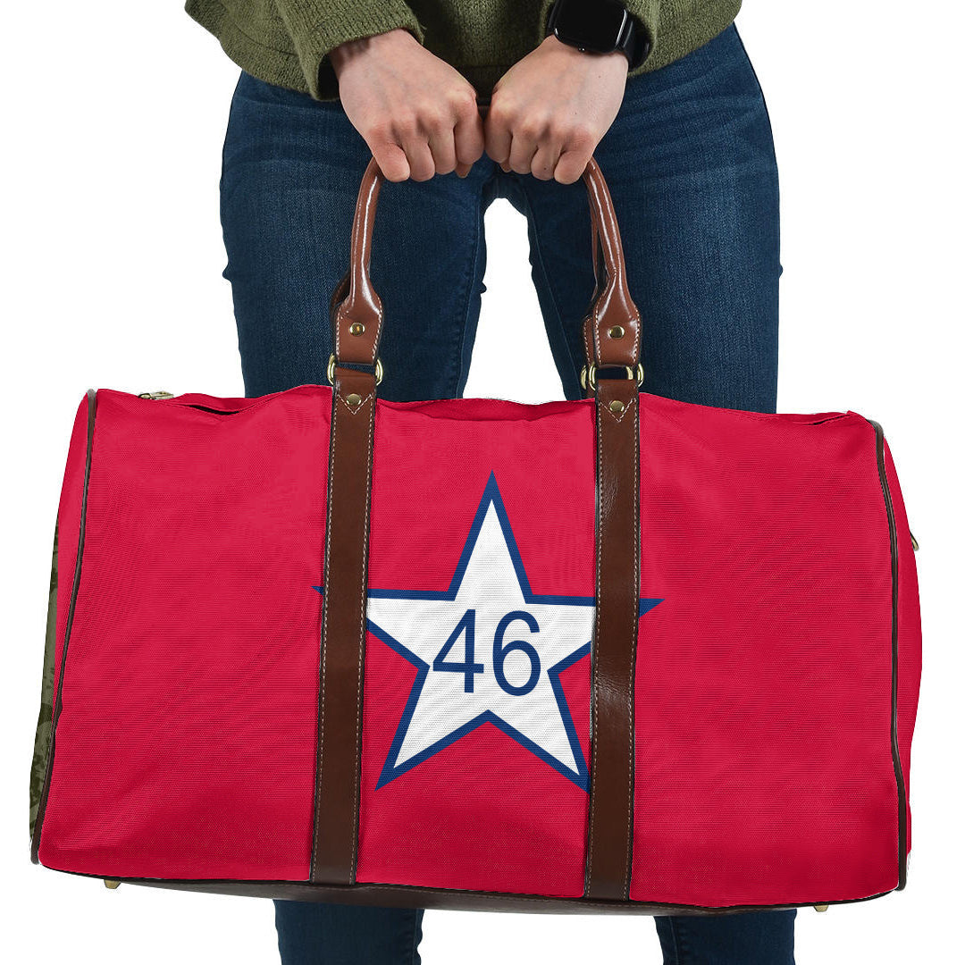 Travel Bag Flag Of The Us State Of Oklahoma 1911 1925 Travel Bag