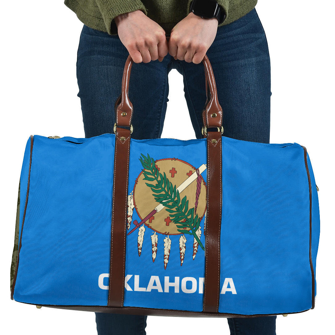 Travel Bag Flag Of Oklahoma Travel Bag