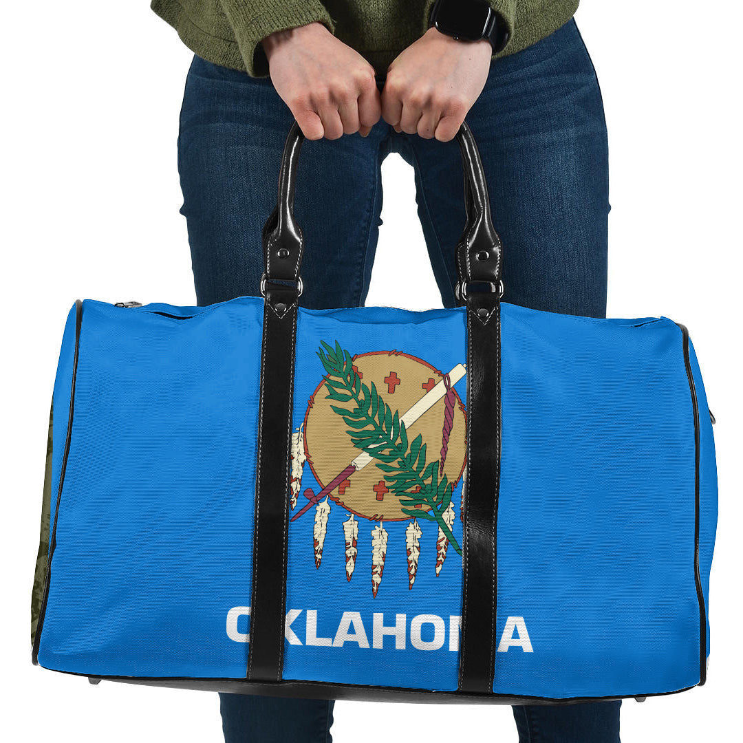 Travel Bag Flag Of Oklahoma Travel Bag