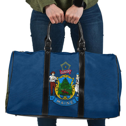 Travel Bag Flag Of Maine Travel Bag