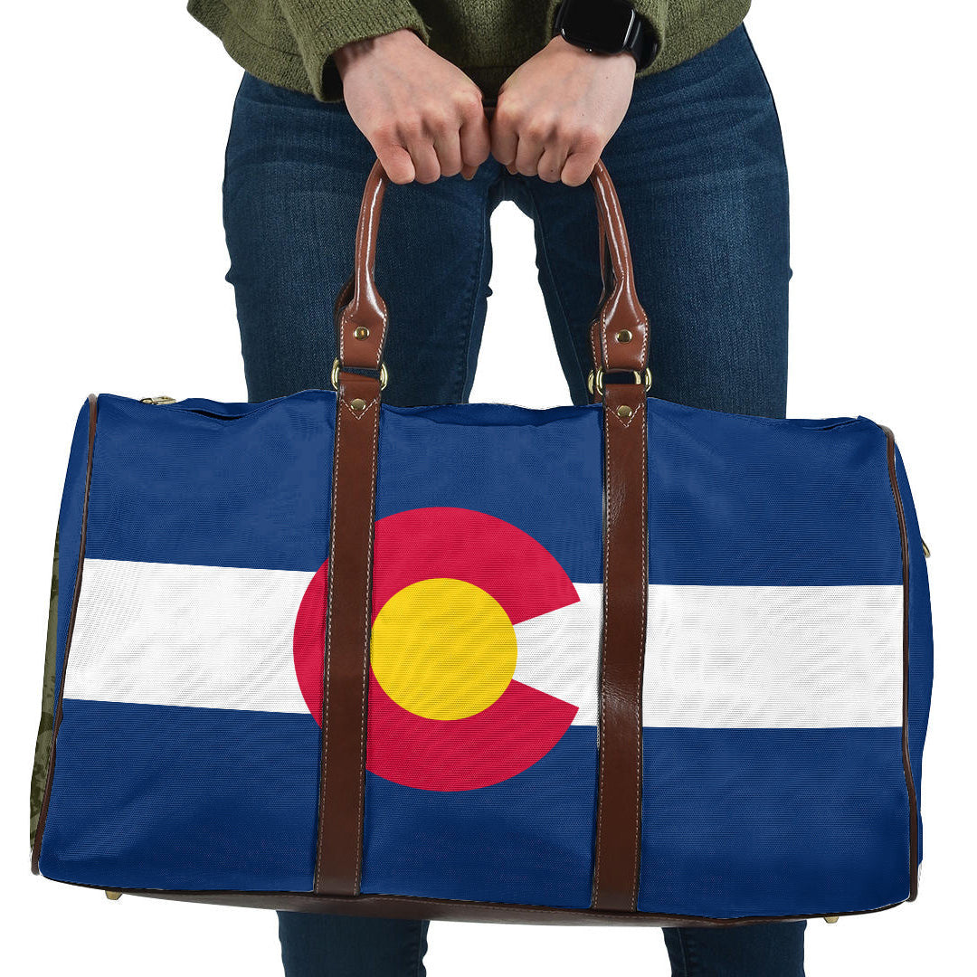 Travel Bag Flag Of Colorado Travel Bag