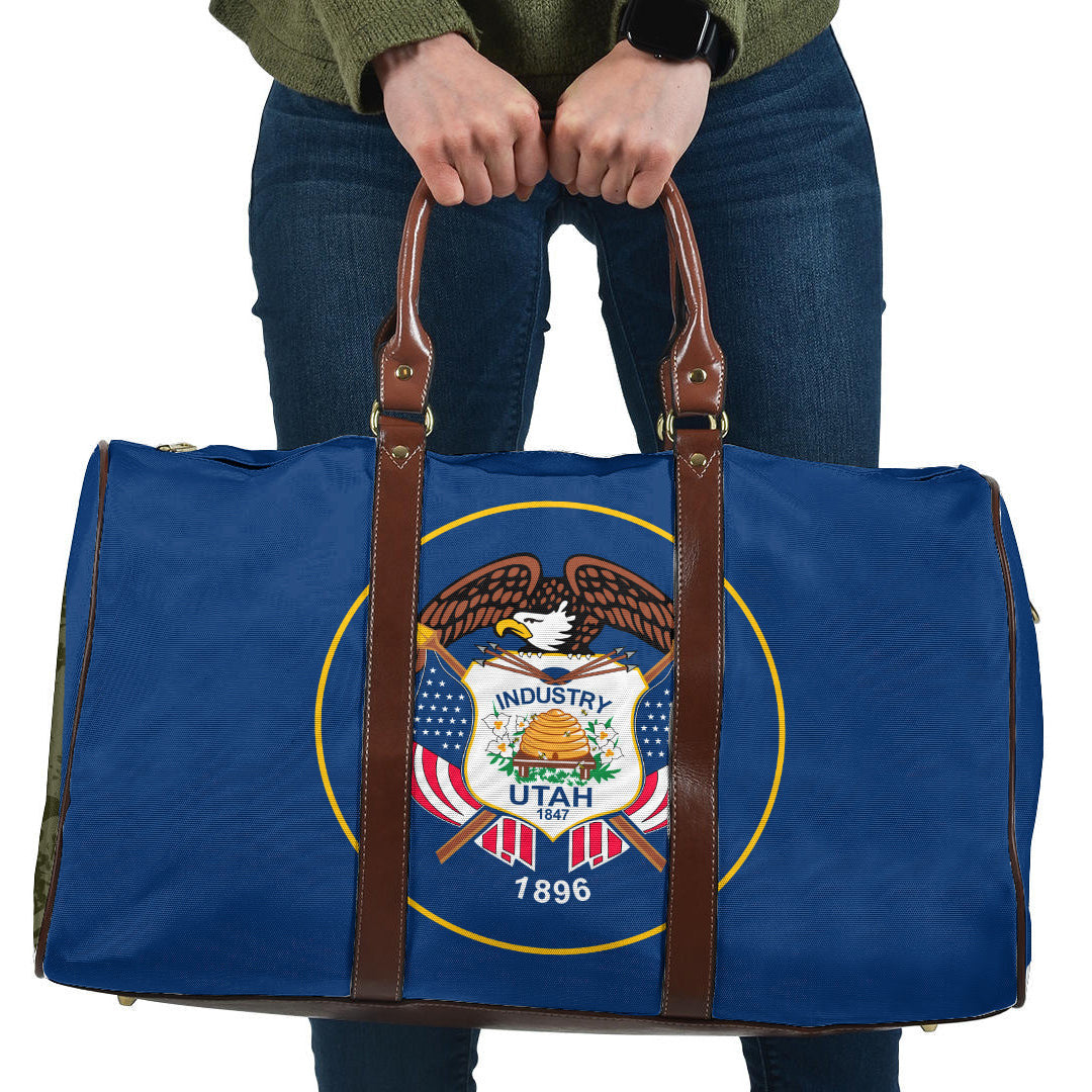 Travel Bag Flag Of Utah Travel Bag