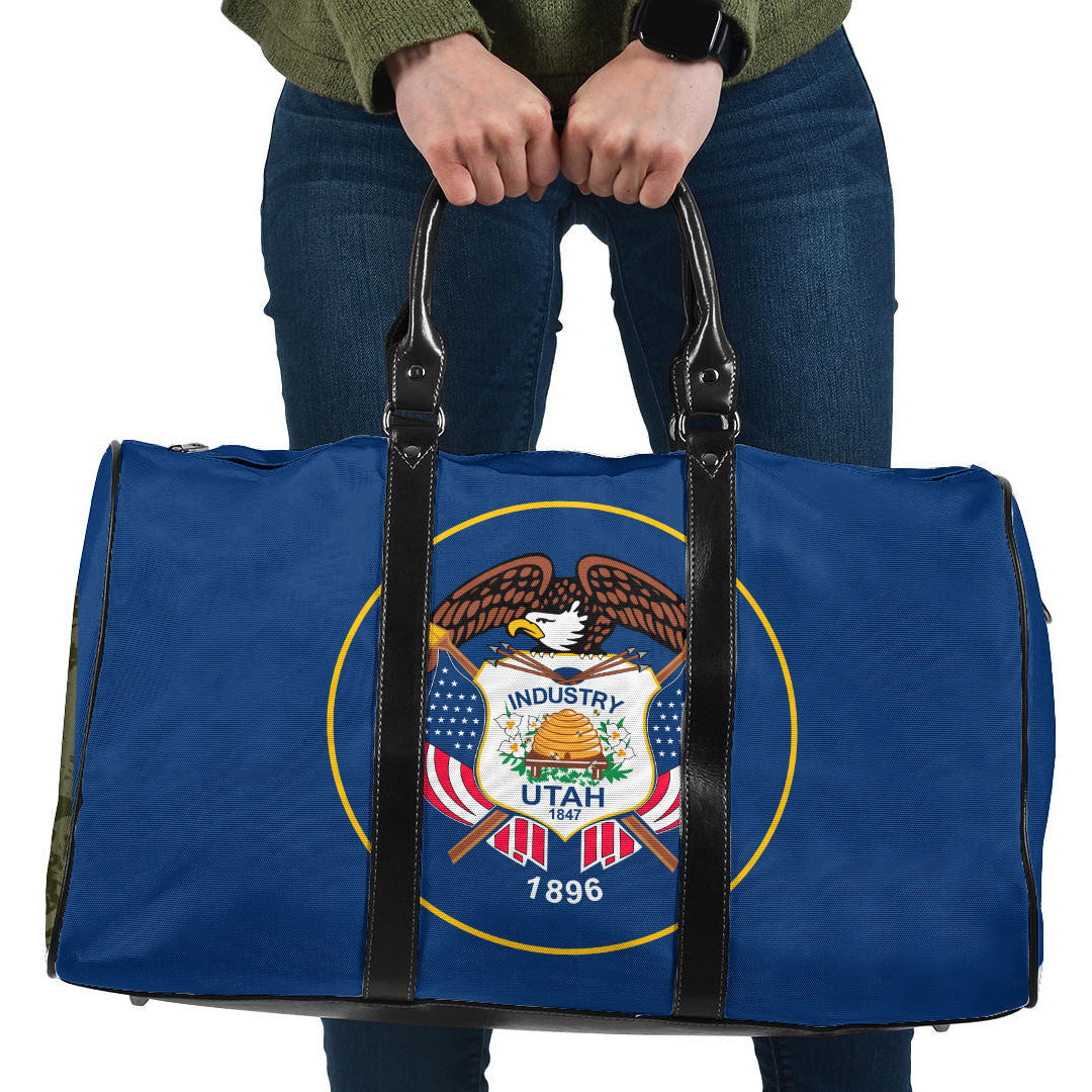 Travel Bag Flag Of Utah Travel Bag