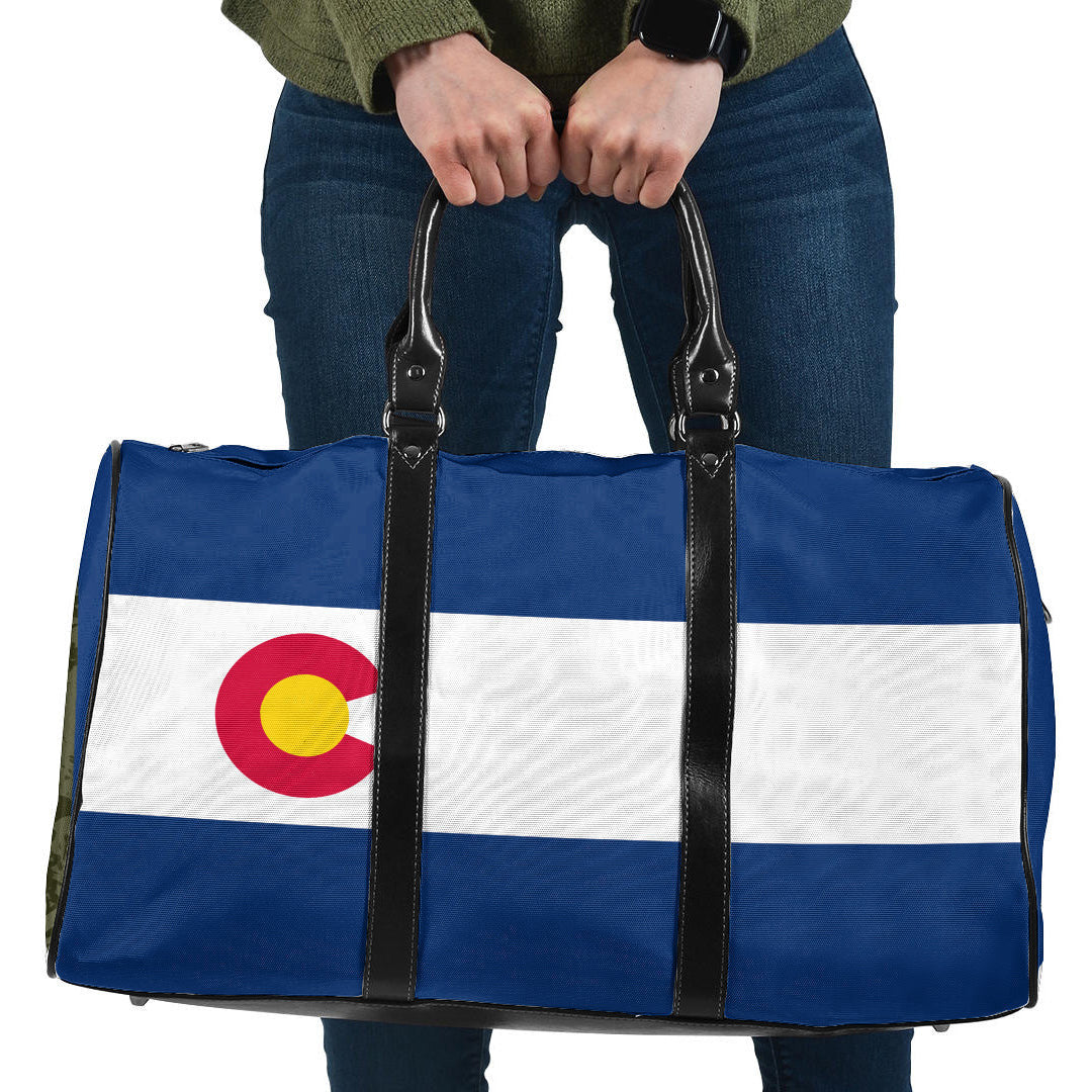 Travel Bag Flag Of Colorado 1911 1964 Travel Bag