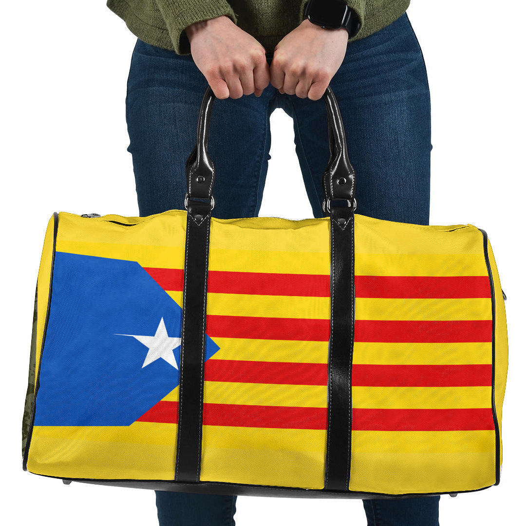 Travel Bag Catalonia Estelada Blava Flag Travel Bag