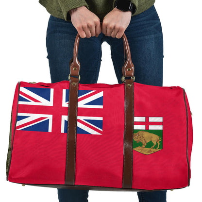 Travel Bag Canada Flag Of Manitoba Travel Bag