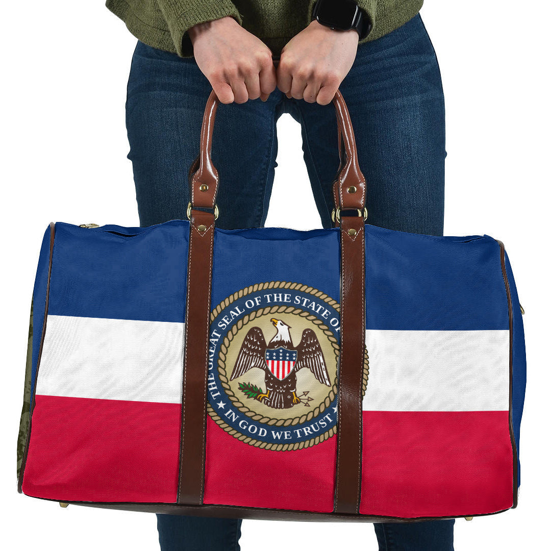 Travel Bag Flag of Mississippi State Flag Travel Bag