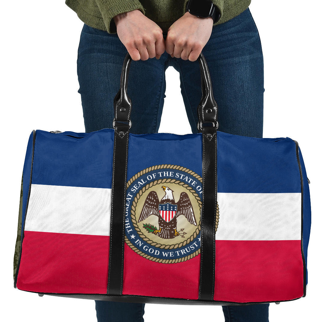 Travel Bag Flag of Mississippi State Flag Travel Bag