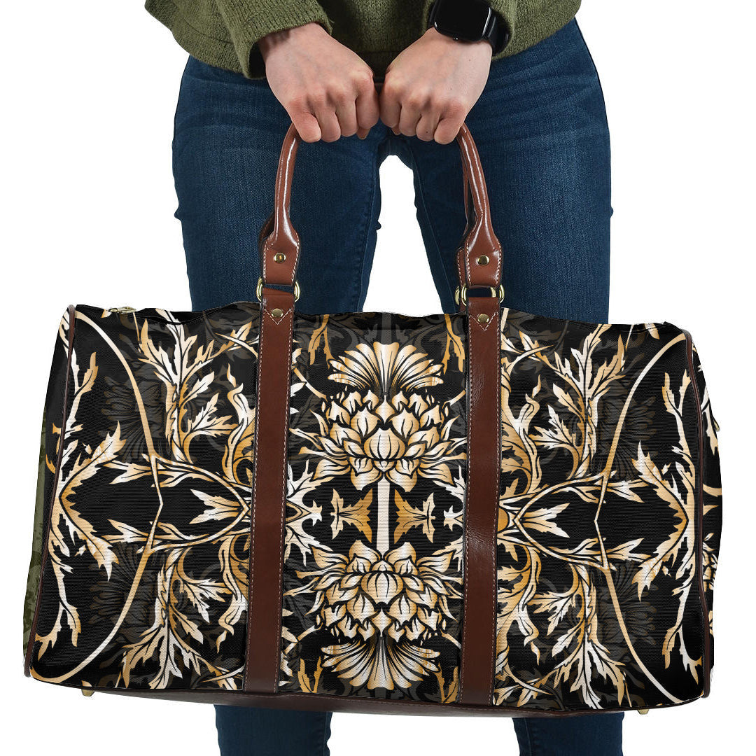 Travel Bag Scottish Golden Thistle Travel Bag