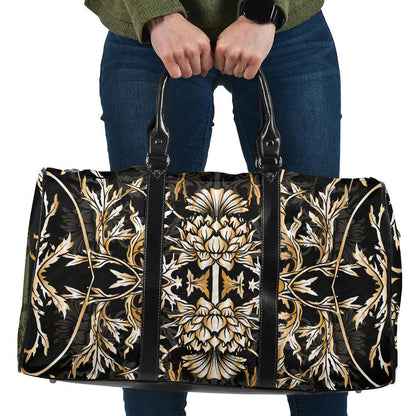 Travel Bag Scottish Golden Thistle Travel Bag