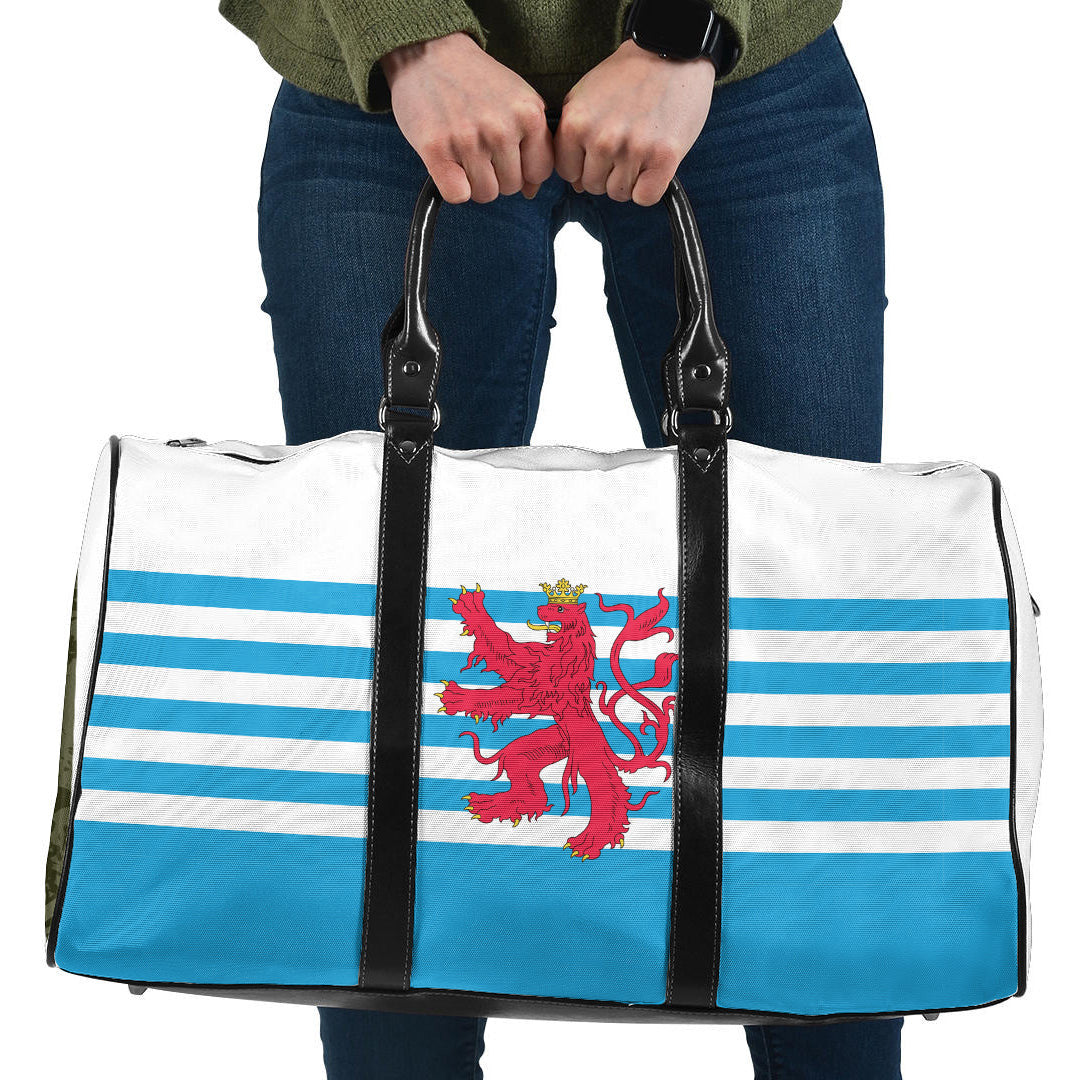 Travel Bag Flag of Civil Ensign Of Luxembourg Travel Bag