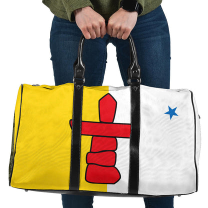 Travel Bag Canada Flag Of Nunavut Travel Bag