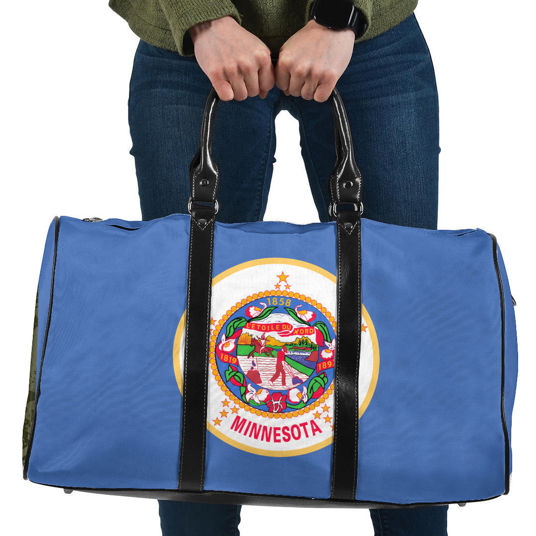 Travel Bag Flag Of Minnesota Travel Bag