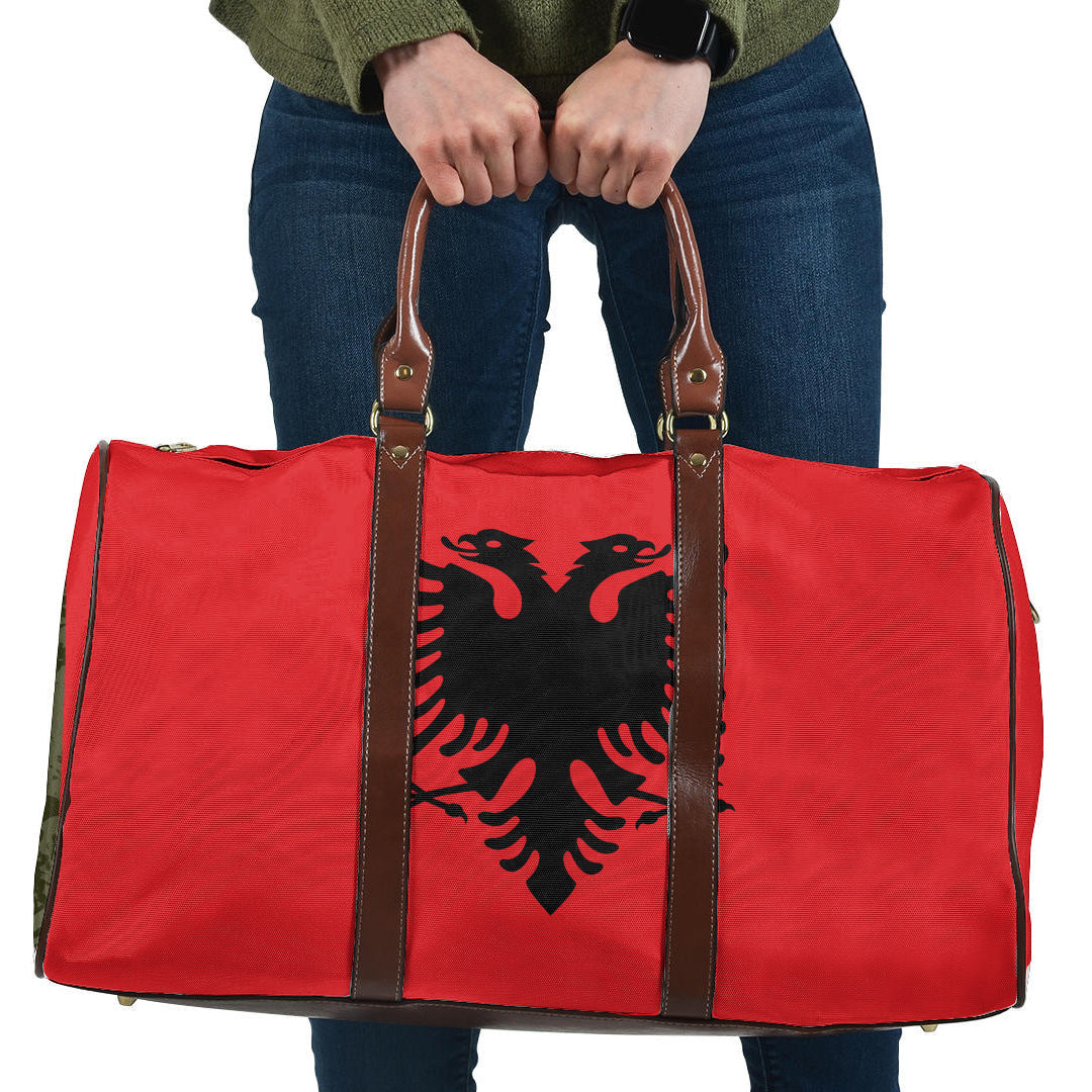 Travel Bag Flag of Albania Travel Bag