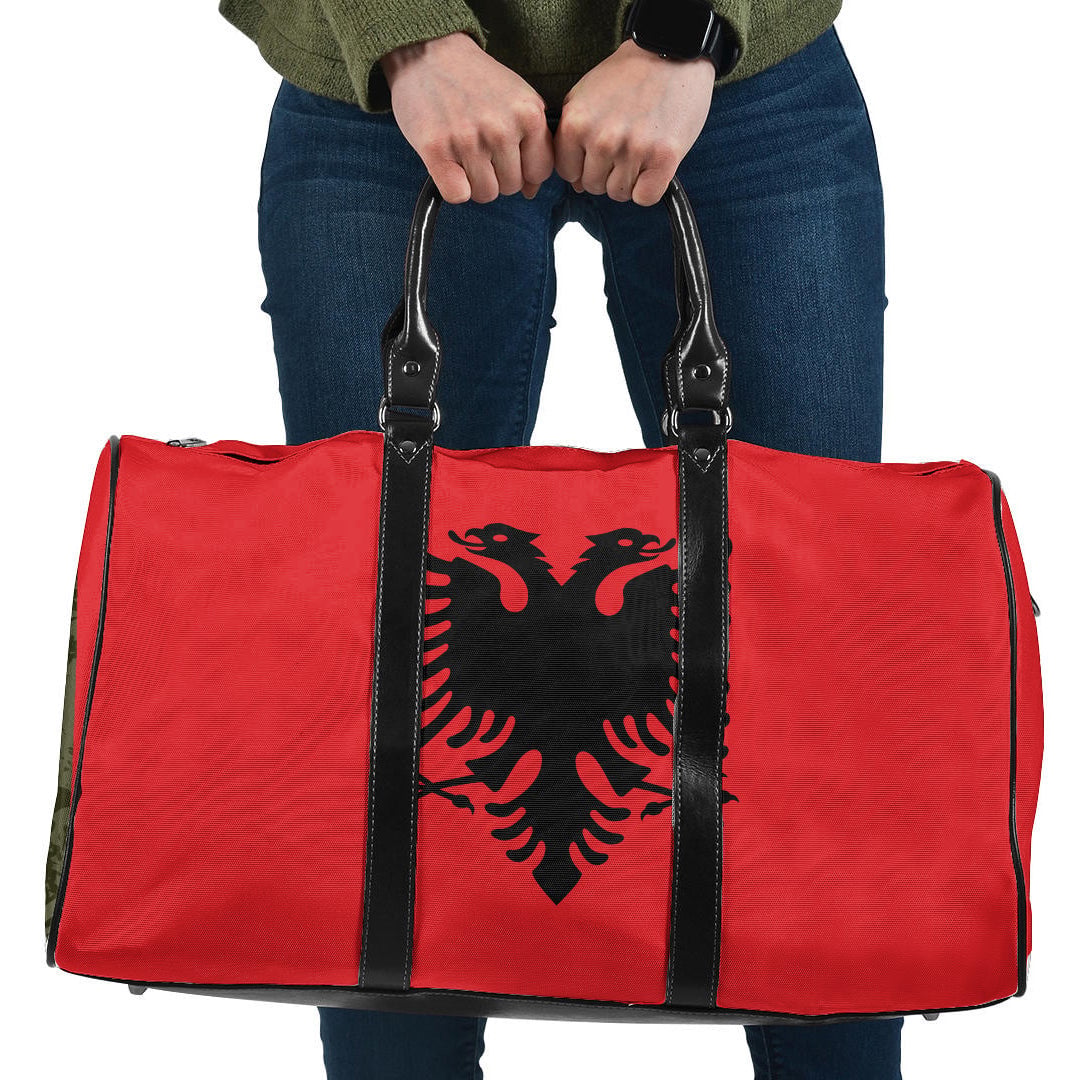Travel Bag Flag of Albania Travel Bag