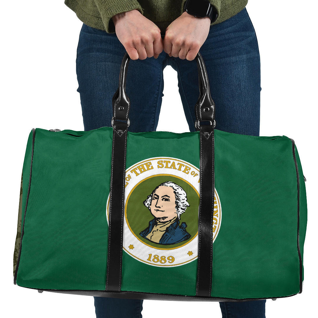 Travel Bag Flag Of Washington 1923 Travel Bag