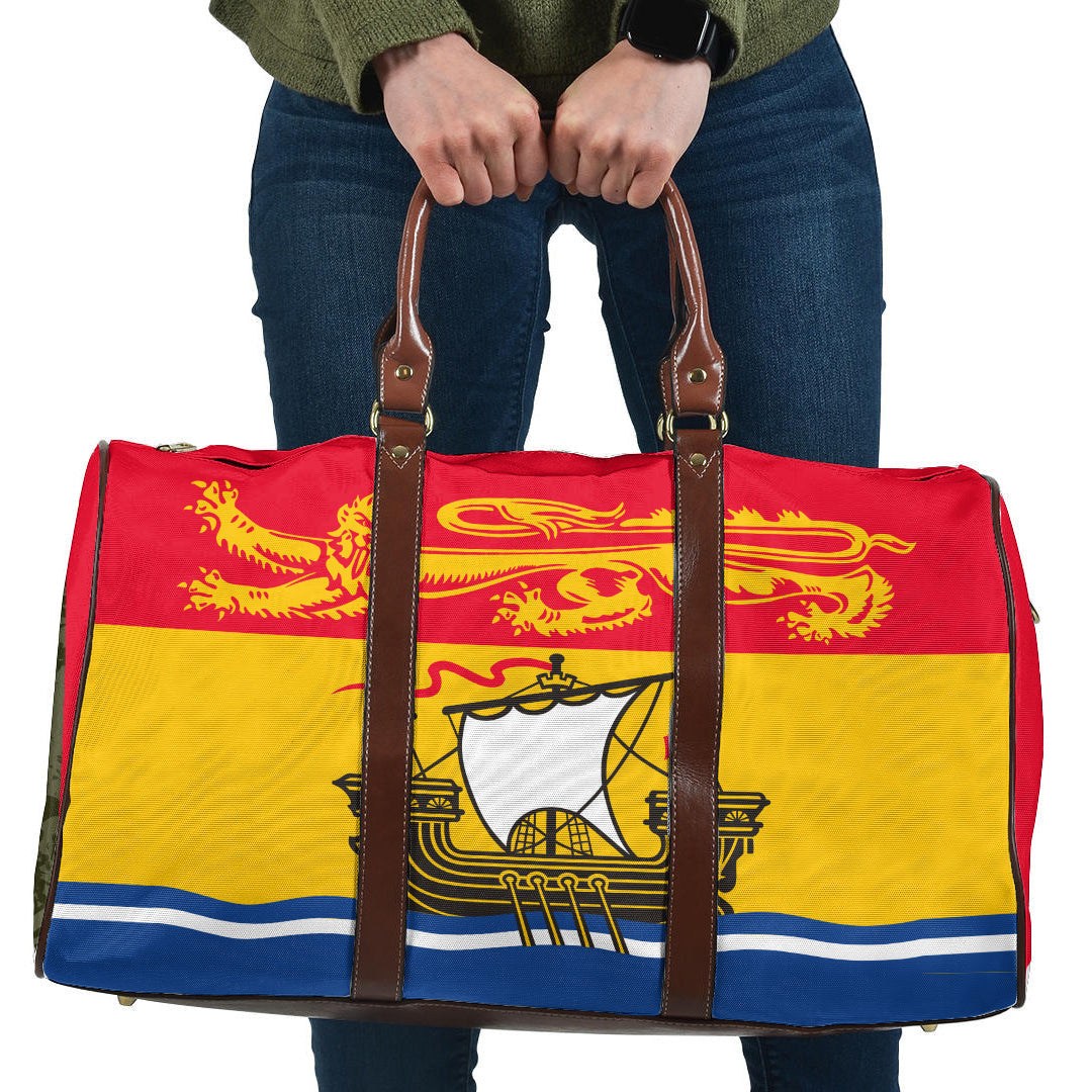 Travel Bag Canada Flag Of New Brunswick Travel Bag