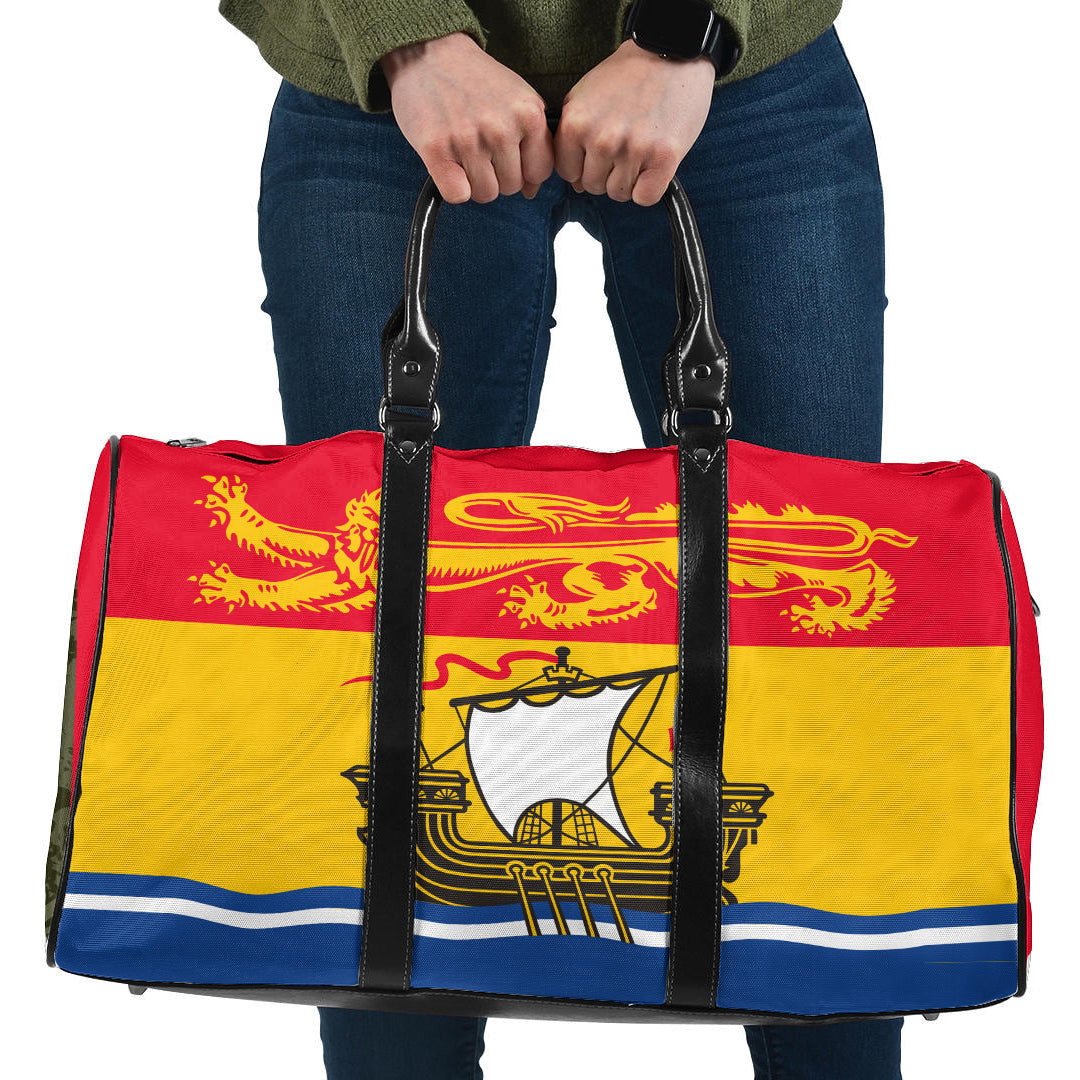 Travel Bag Canada Flag Of New Brunswick Travel Bag
