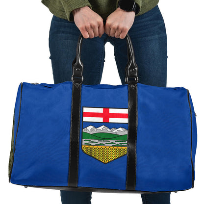 Travel Bag Canada Flag Of Alberta Travel Bag