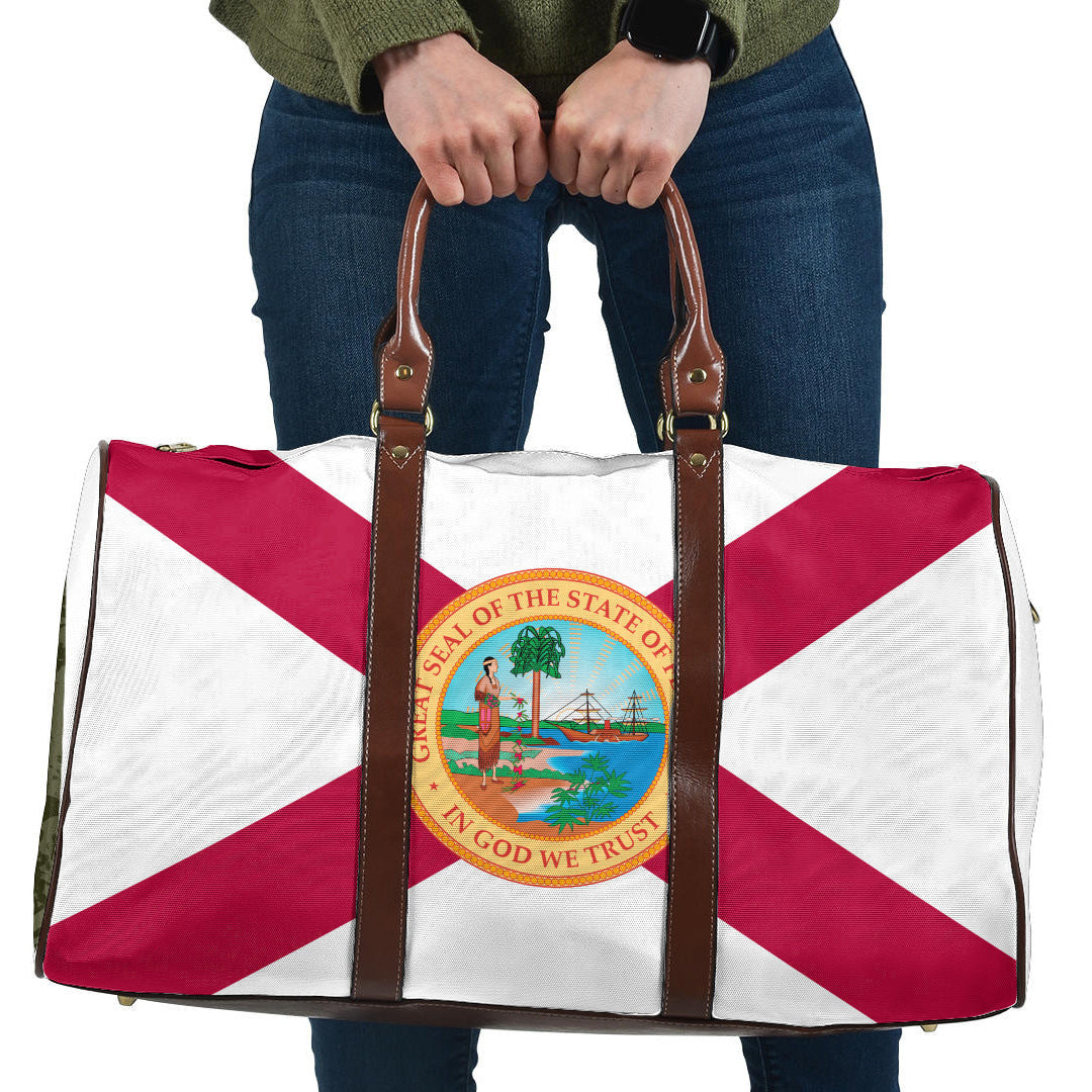 Travel Bag Flag Of Florida 1900 1985 Travel Bag