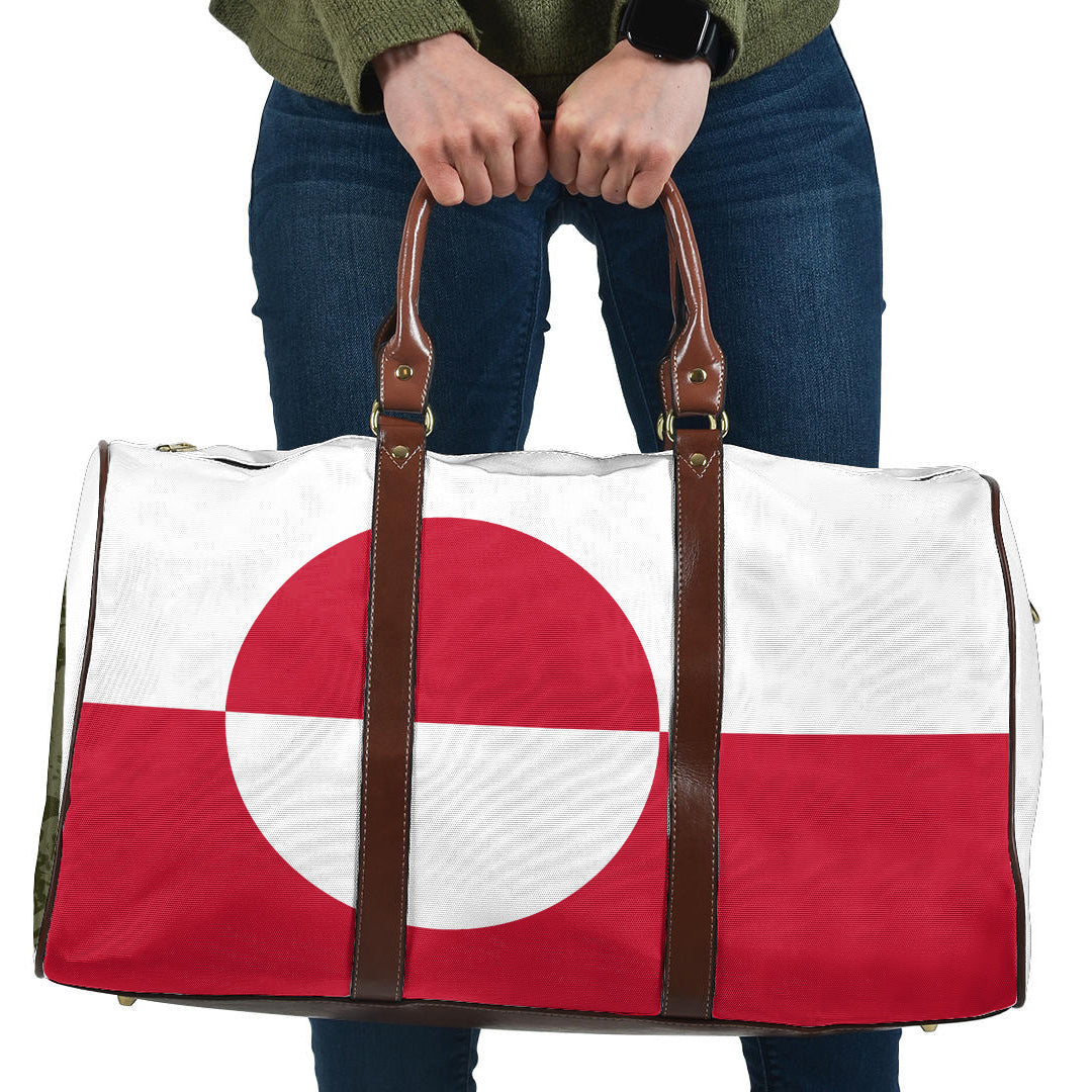 Travel Bag Flag of Greenland Travel Bag