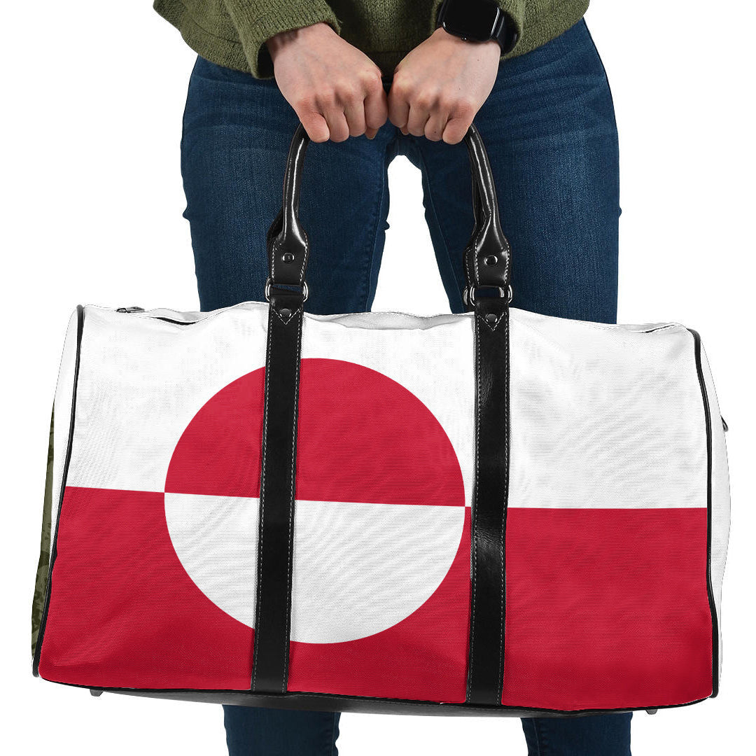 Travel Bag Flag of Greenland Travel Bag