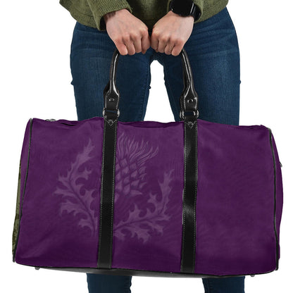 Travel Bag Scottish Purple Thistle Travel Bag
