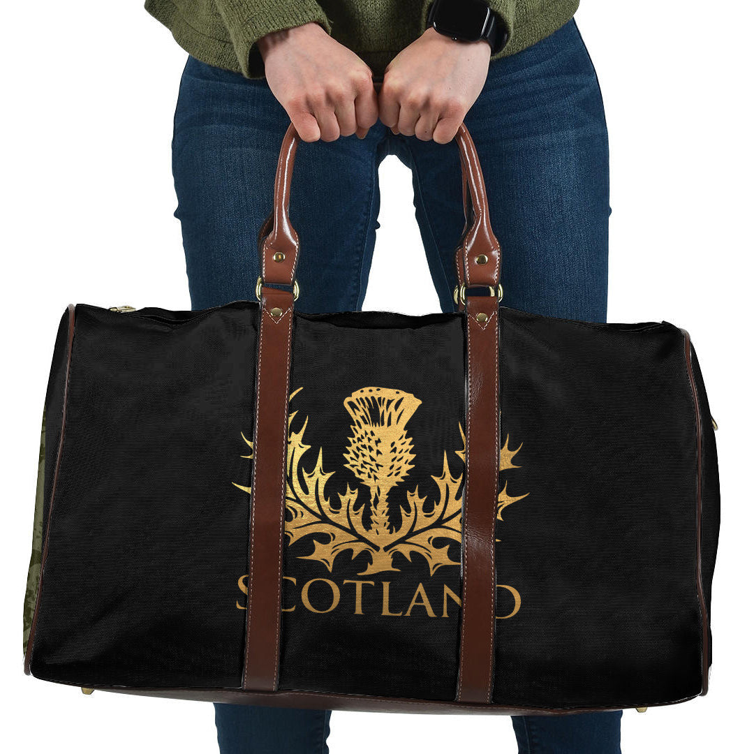 Travel Bag Scottish Gold Thistle Travel Bag