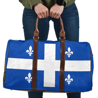 Travel Bag Canada Flag Of Quebec Travel Bag