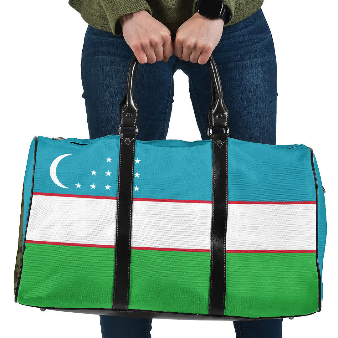 Travel Bag Flag of Uzbekistan Travel Bag