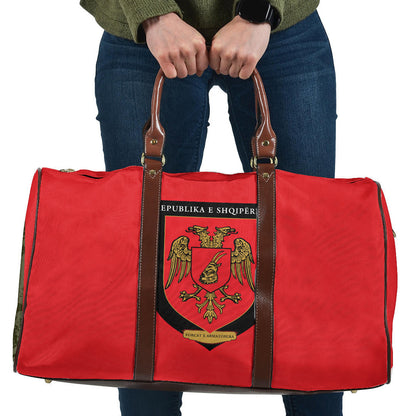 Travel Bag Flag of Albania Albanian Armed Forces Travel Bag