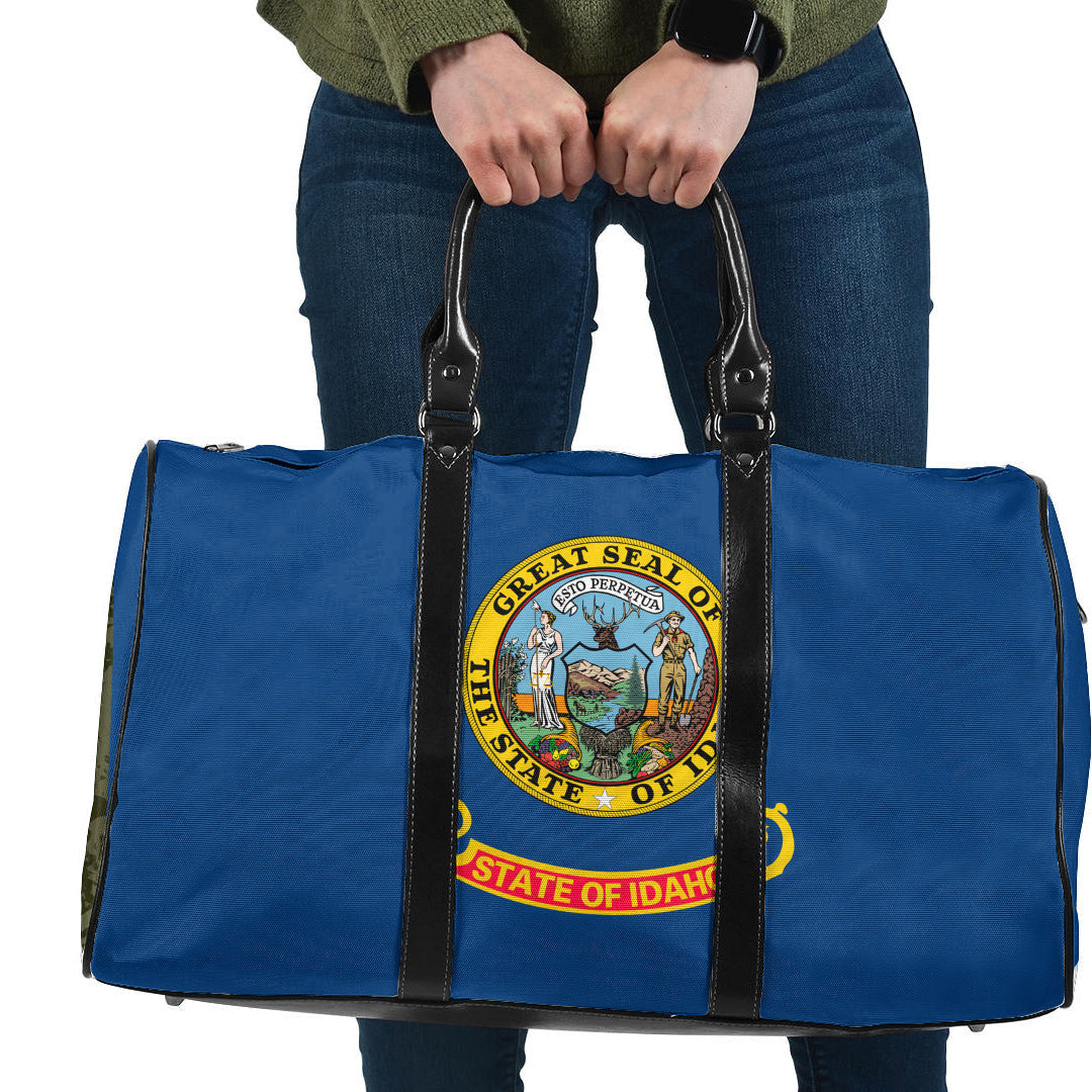 Travel Bag Flag Of Idaho Travel Bag