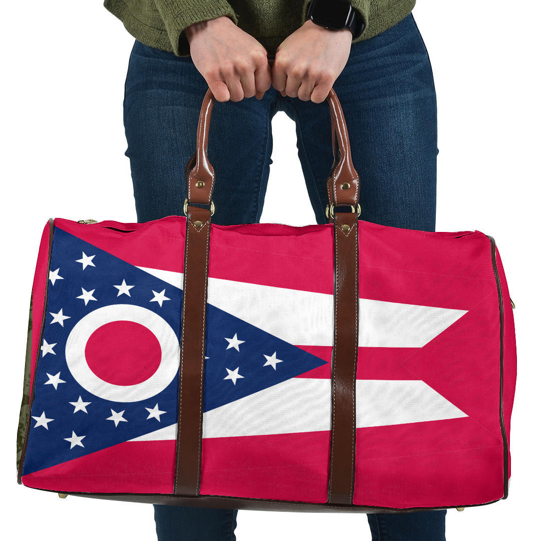 Travel Bag Flag Of The U.S. State Of Ohio Travel Bag