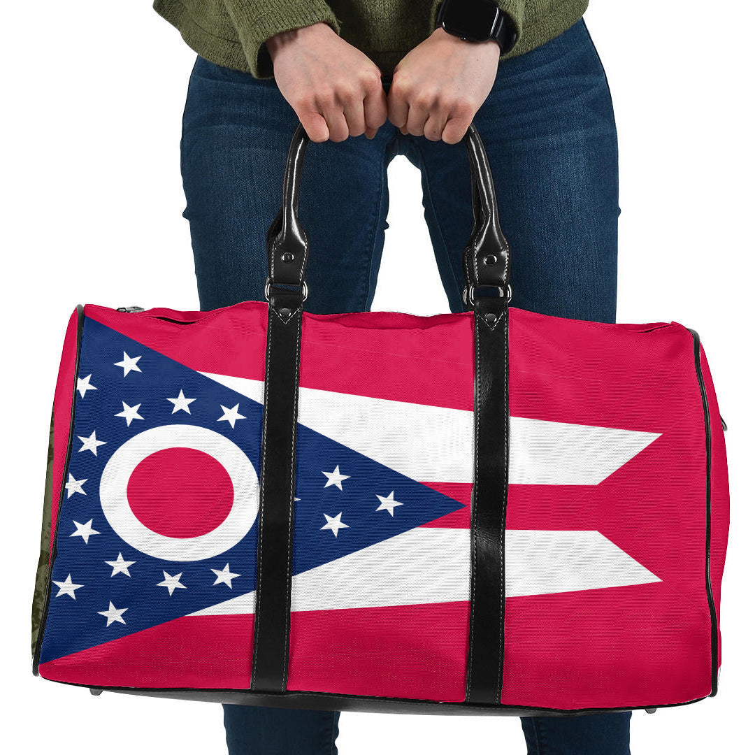 Travel Bag Flag Of The U.S. State Of Ohio Travel Bag