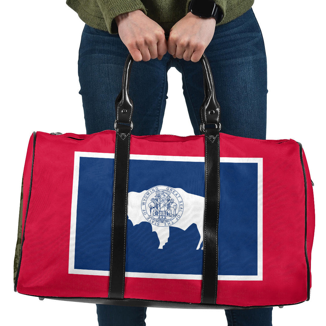 Travel Bag Flag Of Wyoming Travel Bag