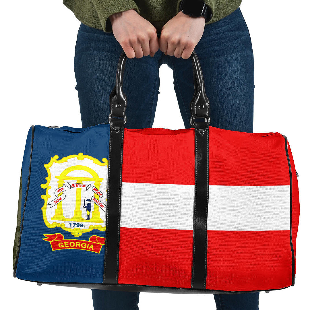 Travel Bag State Of Georgia 1906 1920 Travel Bag