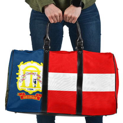 Travel Bag State Of Georgia 1906 1920 Travel Bag