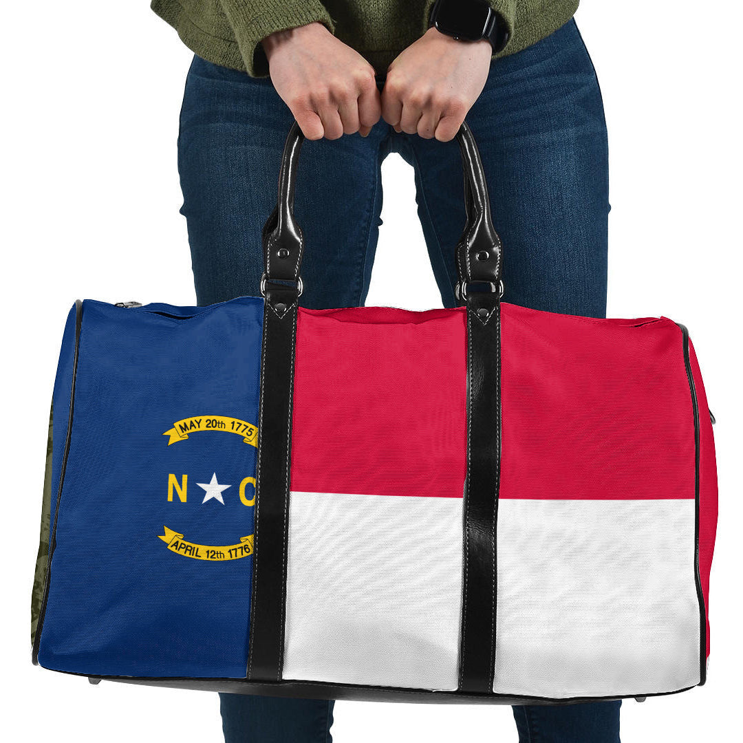 Travel Bag Flag Of North Carolina 1885 1991 Travel Bag